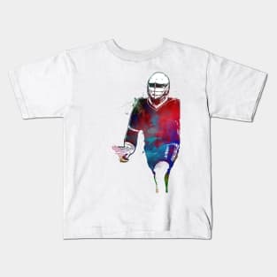 Lacrosse sport art #lacrosse #sport Kids T-Shirt